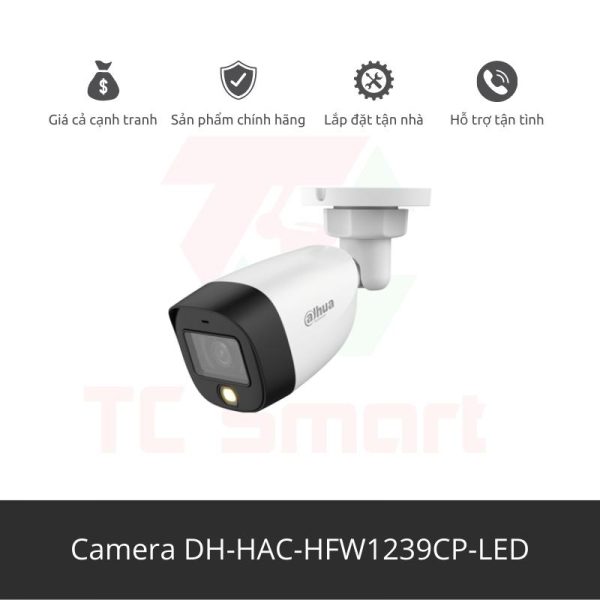 Camera Dahua Lite Plus Full Color HDCVI 2MP dạng thân DH HAC